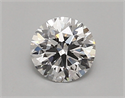 Lab Created Diamond 0.74 Carats, Round with ideal Cut, D Color, vs1 Clarity and Certified by IGI