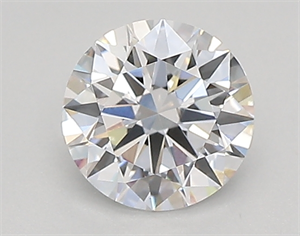 Picture of Lab Created Diamond 0.74 Carats, Round with ideal Cut, D Color, vvs2 Clarity and Certified by IGI