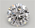 Lab Created Diamond 0.73 Carats, Round with excellent Cut, D Color, vvs2 Clarity and Certified by IGI