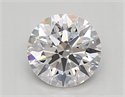 Lab Created Diamond 0.73 Carats, Round with ideal Cut, D Color, vvs2 Clarity and Certified by IGI