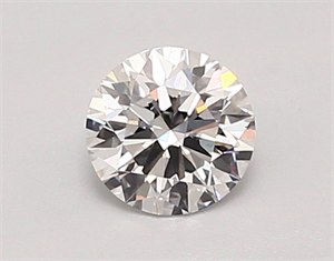 Picture of Lab Created Diamond 0.73 Carats, Round with ideal Cut, D Color, vs1 Clarity and Certified by IGI