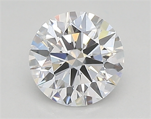 Picture of Lab Created Diamond 0.73 Carats, Round with ideal Cut, D Color, vs1 Clarity and Certified by IGI