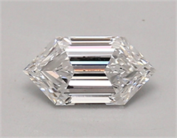 Picture of Lab Created Diamond 0.72 Carats, LONG HEXAGON with  Cut, D Color, vvs1 Clarity and Certified by IGI