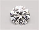 Del inventario de diamantes de laboratorio, 0.72 quilates, Redondo , Color D, claridad vvs2 y certificado IGI