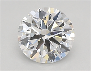 Picture of Lab Created Diamond 0.72 Carats, Round with ideal Cut, D Color, vvs2 Clarity and Certified by IGI