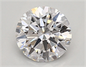 Del inventario de diamantes de laboratorio, 0.72 quilates, Redondo , Color D, claridad vvs2 y certificado IGI