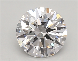 Picture of Lab Created Diamond 0.71 Carats, Round with excellent Cut, D Color, vs2 Clarity and Certified by IGI