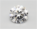 Lab Created Diamond 0.71 Carats, Round with ideal Cut, D Color, vs2 Clarity and Certified by IGI