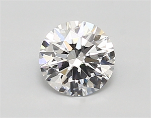 Picture of Lab Created Diamond 0.71 Carats, Round with ideal Cut, D Color, vs2 Clarity and Certified by IGI
