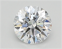 Del inventario de diamantes de laboratorio, 0.71 quilates, Redondo , Color D, claridad vs2 y certificado IGI