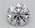 Lab Created Diamond 0.71 Carats, Round with ideal Cut, D Color, vs2 Clarity and Certified by IGI