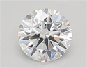 Lab Created Diamond 0.71 Carats, Round with ideal Cut, D Color, vvs2 Clarity and Certified by IGI