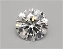Lab Created Diamond 0.71 Carats, Round with ideal Cut, D Color, vs2 Clarity and Certified by IGI