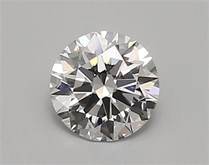 Picture of Lab Created Diamond 0.71 Carats, Round with ideal Cut, D Color, vvs1 Clarity and Certified by IGI