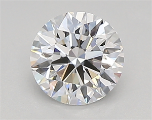 Picture of Lab Created Diamond 0.71 Carats, Round with ideal Cut, D Color, vs1 Clarity and Certified by IGI