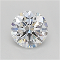 Del inventario de diamantes de laboratorio, 0.70 quilates, Redondo , Color D, claridad vs2 y certificado IGI