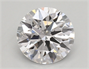 Lab Created Diamond 0.70 Carats, Round with ideal Cut, D Color, vs2 Clarity and Certified by IGI