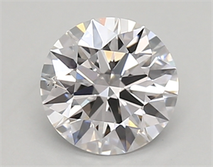 Picture of Lab Created Diamond 0.70 Carats, Round with ideal Cut, D Color, vs2 Clarity and Certified by IGI