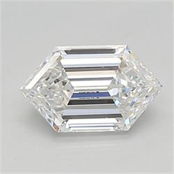 Picture of Lab Created Diamond 0.69 Carats, LONG HEXAGON with  Cut, E Color, vvs2 Clarity and Certified by IGI