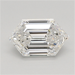 Picture of Lab Created Diamond 0.69 Carats, LONG HEXAGON with  Cut, E Color, vvs2 Clarity and Certified by IGI