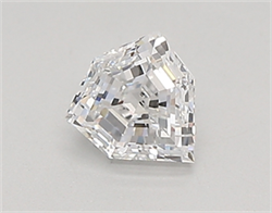 Picture of Lab Created Diamond 0.37 Carats, HEXAGON with  Cut, D Color, vvs1 Clarity and Certified by IGI