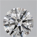 0.70 quilates, Redondo Ideal, Color H, claridad VVS1 y certificado por GIA
