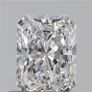 Picture of 0.61 Carats, Radiant D Color, VS2 Clarity and Certified by GIA
