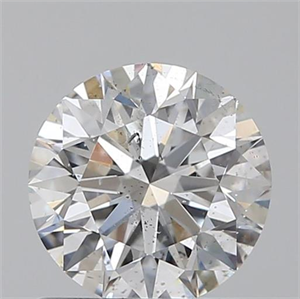 Picture of 0.80 Carats, Round with Excellent Cut, E Color, SI2 Clarity and Certified by GIA