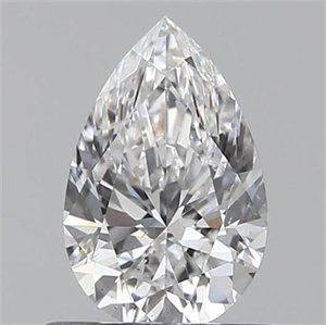 Picture of 0.60 Carats, Pear E Color, SI1 Clarity and Certified by GIA