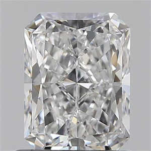 Picture of 0.90 Carats, Radiant E Color, VS2 Clarity and Certified by GIA