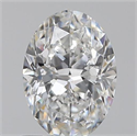 0.70 Carats, Oval E Color, VS2 Clarity and Certified by GIA