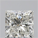 0.91 quilates, Princesa , Color K, claridad VS1 y certificado por GIA