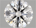 Lab Created Diamond 1.75 Carats, Round with ideal Cut, D Color, vs1 Clarity and Certified by IGI