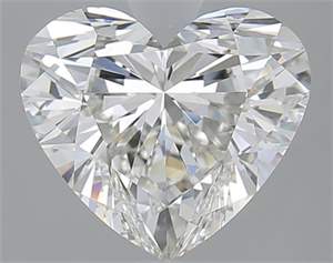 Picture of 3.01 Carats, Heart I Color, VVS2 Clarity and Certified by GIA