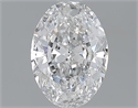 1.01 quilates, Ovalado , Color E, claridad SI2 y certificado por GIA