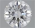 1.55 Carats, Round with Excellent Cut, D Color, IF Clarity and Certified by GIA