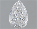 1.00 Carats, Pear E Color, SI2 Clarity and Certified by GIA