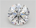 Lab Created Diamond 0.70 Carats, Round with ideal Cut, D Color, vvs2 Clarity and Certified by IGI