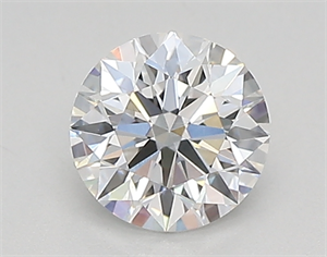 Picture of Lab Created Diamond 0.70 Carats, Round with ideal Cut, D Color, vvs2 Clarity and Certified by IGI