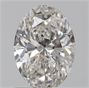 0.80 quilates, Ovalado , Color I, claridad VS2 y certificado por GIA