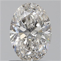 0.70 Carats, Oval I Color, VS1 Clarity and Certified by GIA