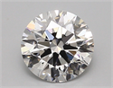Lab Created Diamond 1.90 Carats, Round with ideal Cut, D Color, vs1 Clarity and Certified by IGI