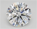 Del inventario de diamantes de laboratorio, 3.36 quilates, Redondo , Color D, claridad vvs2 y certificado IGI