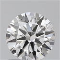 0.71 Carats, Round with Excellent Cut, G Color, VVS2 Clarity and Certified by GIA