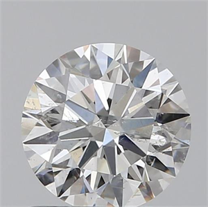 Picture of 0.80 Carats, Round with Excellent Cut, G Color, I1 Clarity and Certified by GIA