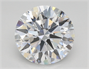 Del inventario de diamantes de laboratorio, 2.78 quilates, Redondo , Color E, claridad vvs2 y certificado IGI