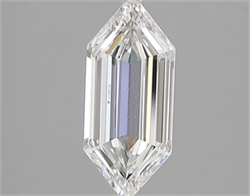 Picture of Lab Created Diamond 1.18 Carats, LONG HEXAGON with  Cut, E Color, vvs1 Clarity and Certified by IGI
