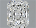 1.50 Carats, Radiant H Color, SI2 Clarity and Certified by GIA