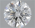 2.61 Carats, Round with Excellent Cut, G Color, SI2 Clarity and Certified by GIA
