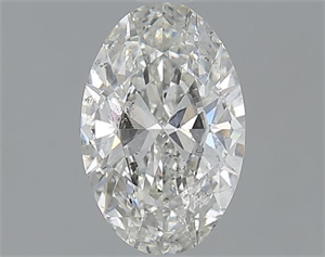 Picture of 1.01 Carats, Oval I Color, SI2 Clarity and Certified by GIA